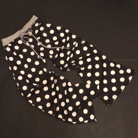 Black & White Polka Dot Bell Bottoms - Picture 5 of 5